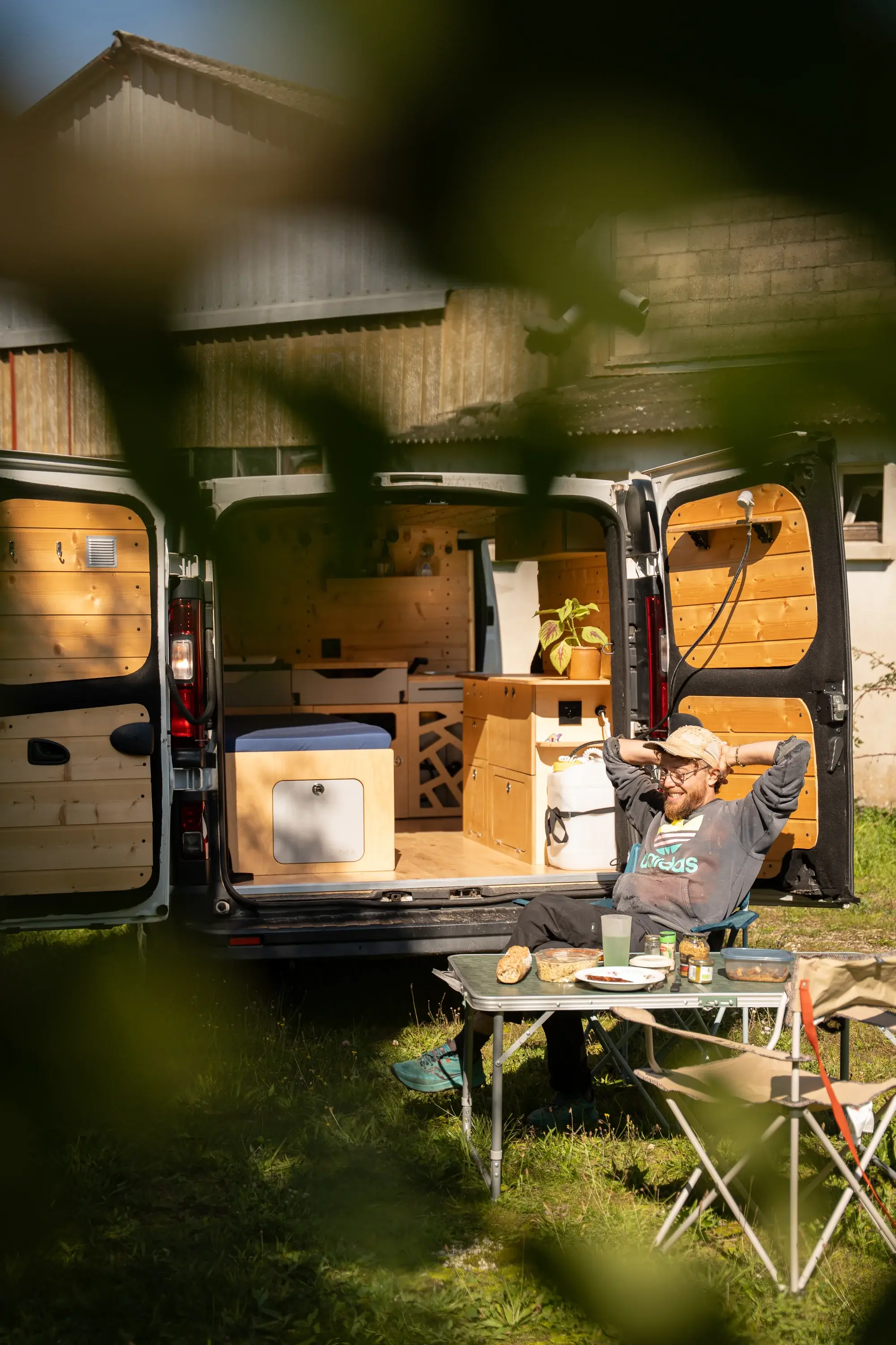 van aménagé camping box
